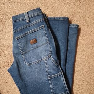 Dickies Men's Relaxed Fit Blue Jeans